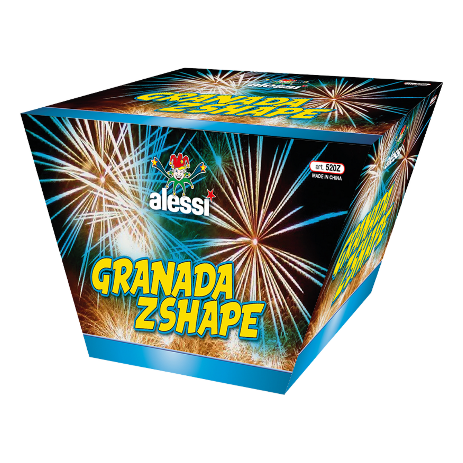49 lanci dritto tubo 20mm effetto misto di colori - granada zshape