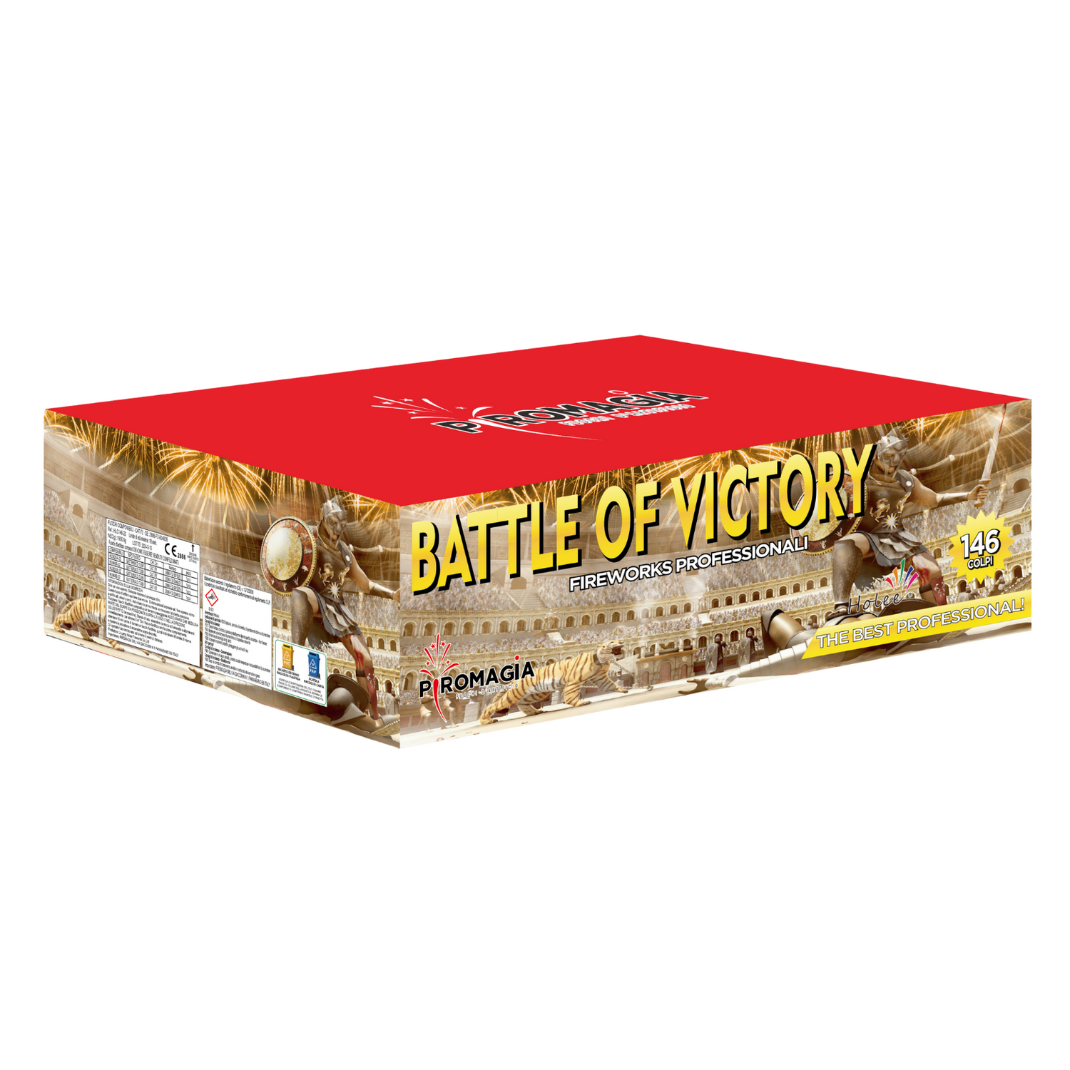 146 lanci dritto e ventaglio tubo 30mm effetto misto di colori - battle of victory