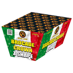 50 lanci ventaglio tubo 25mm pioggia oro - brocade crown z-shape