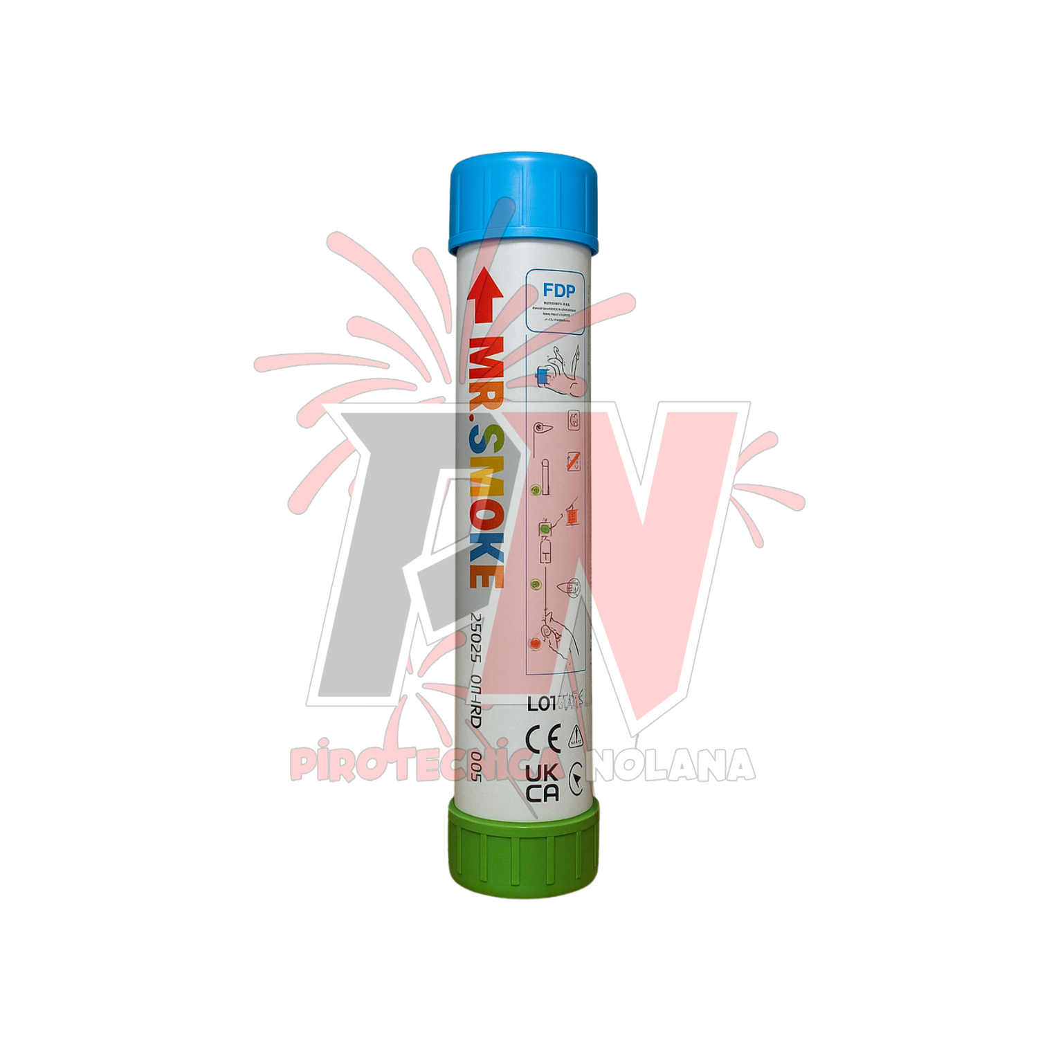 fumogeno azzurro