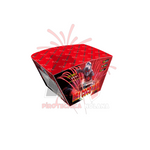 49 Lanci Dritto Tubo 20 mm scie bianche con punte rosse - Red Coco Tail