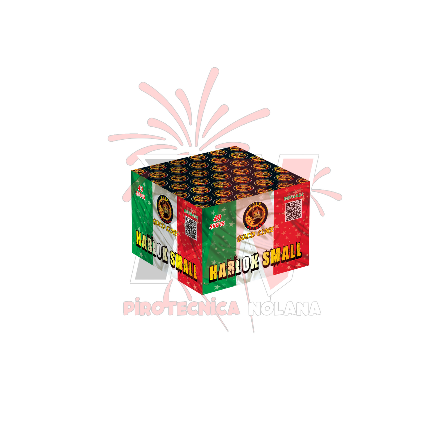 49 lanci diurna tubo 20mm volata fischio e colpo scuro - harlok small