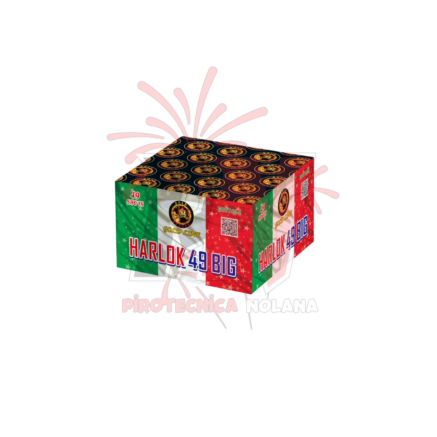 49 lanci diurna tubo 25mm volata fischio e colpo scuro - harlok 49 big