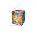 25 lanci dritto tubo 30mm Corolla con aperture in verde, giallo, rosso, viola e blu, accompagnata da una scia di corolla - serafin - JW101