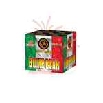 49 lanci dritto tubo 30mm spacco oro a crackling con punte colorate - bump bear
