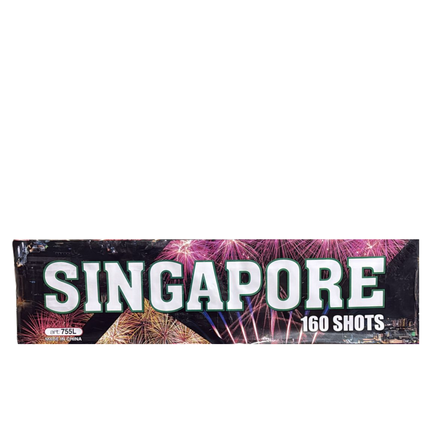 160 lanci dritto e ventaglio tubo 25mm effetto misto di colori - singapore