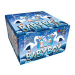 100 lanci dritto tubo 20mm spacco blu - baby boy