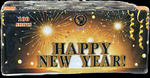 ACE0213 - HAPPY
NEW YEAR - 100 lanci - calibro 20 mm