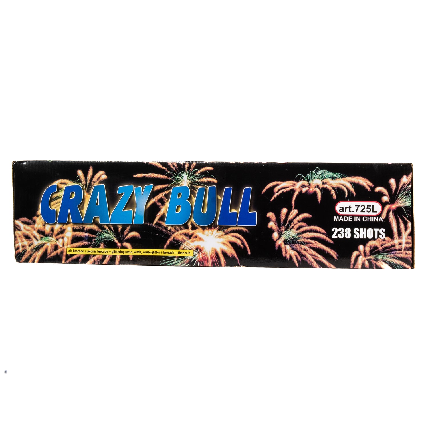 CRAZY BULL-238 LANCI DRITTO E VENTAGLIO CALIBRO 20MM