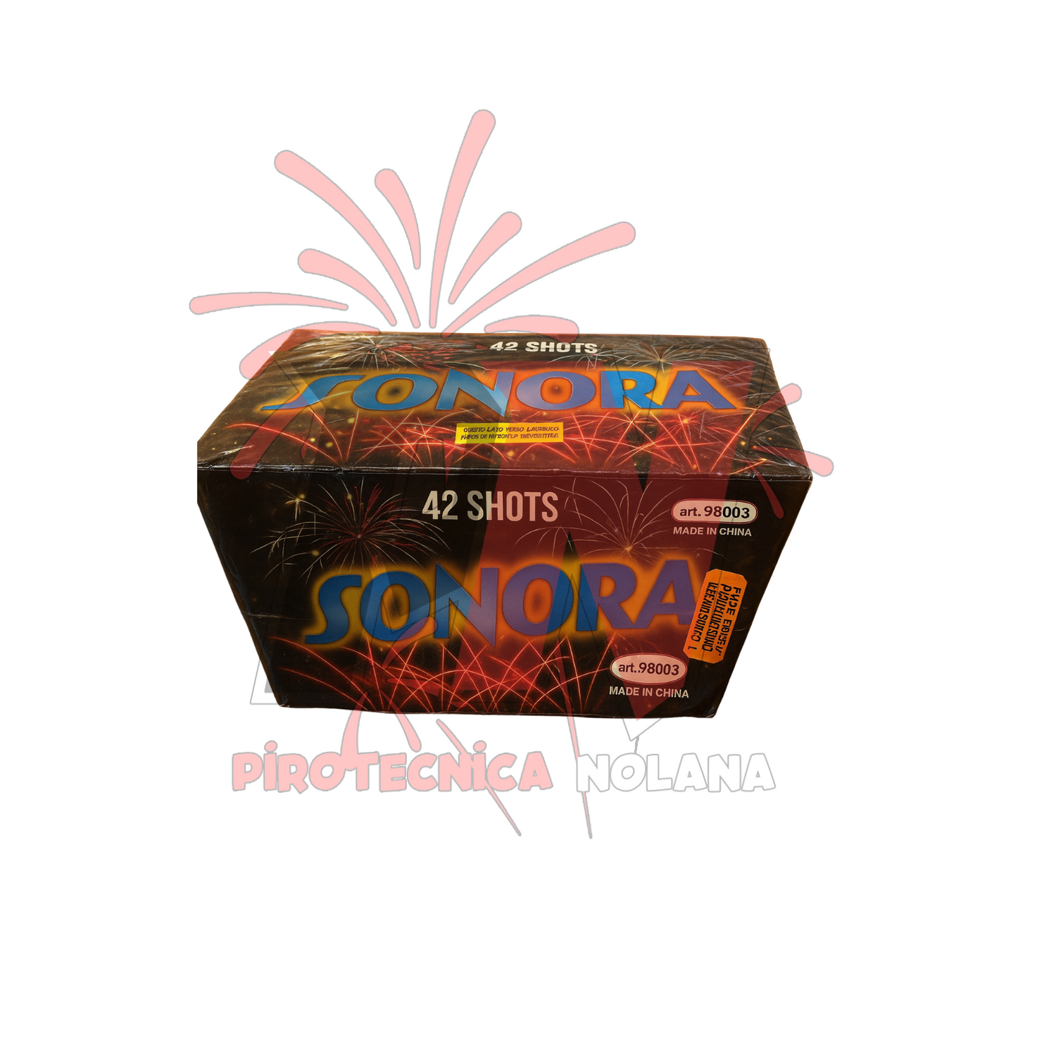 42 lanci tubo 25mm effetto misto di colori - SONORA