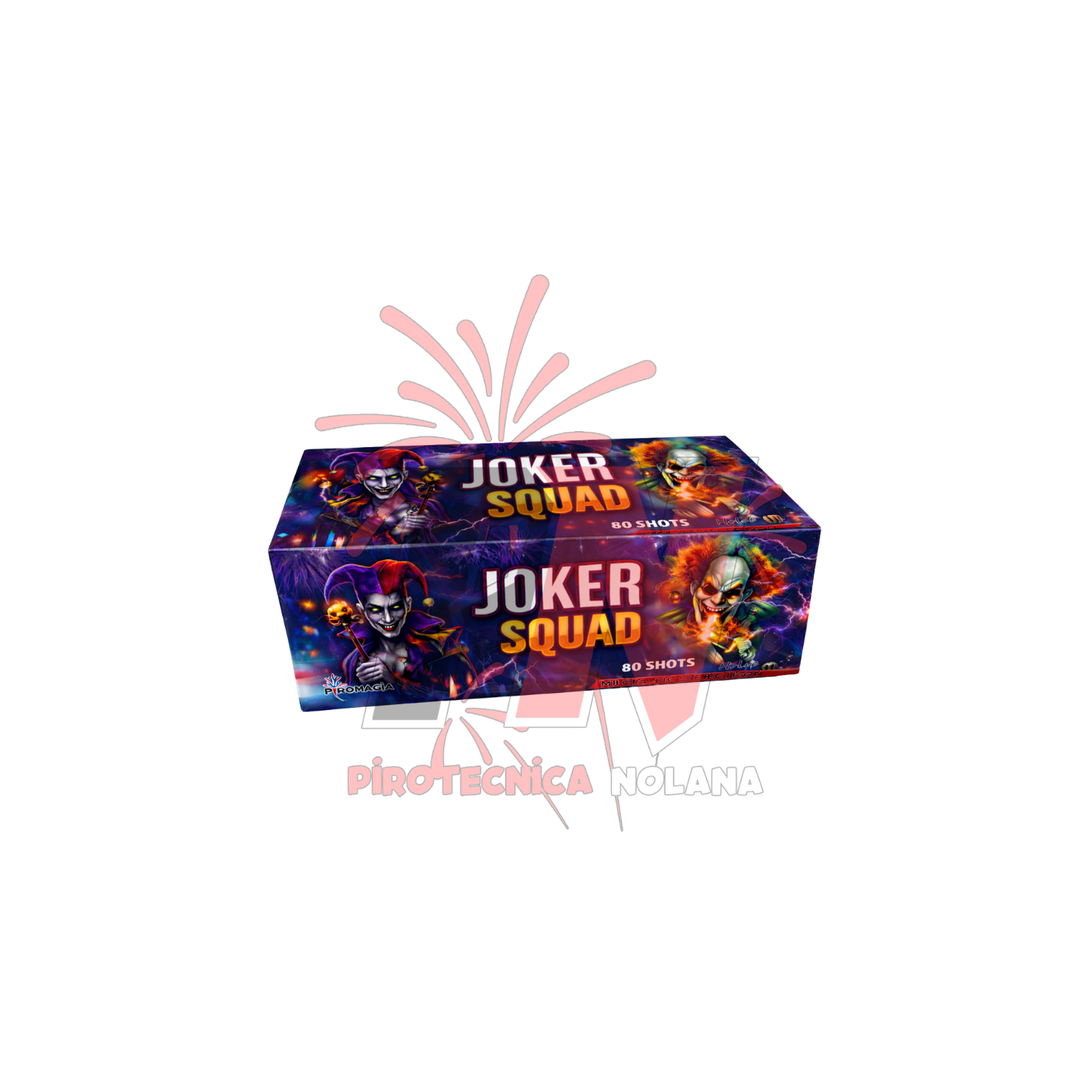 JOKER SQUAD- 80 LANCI DRITTO E VENTAGLIO CALIBRO 30MM
