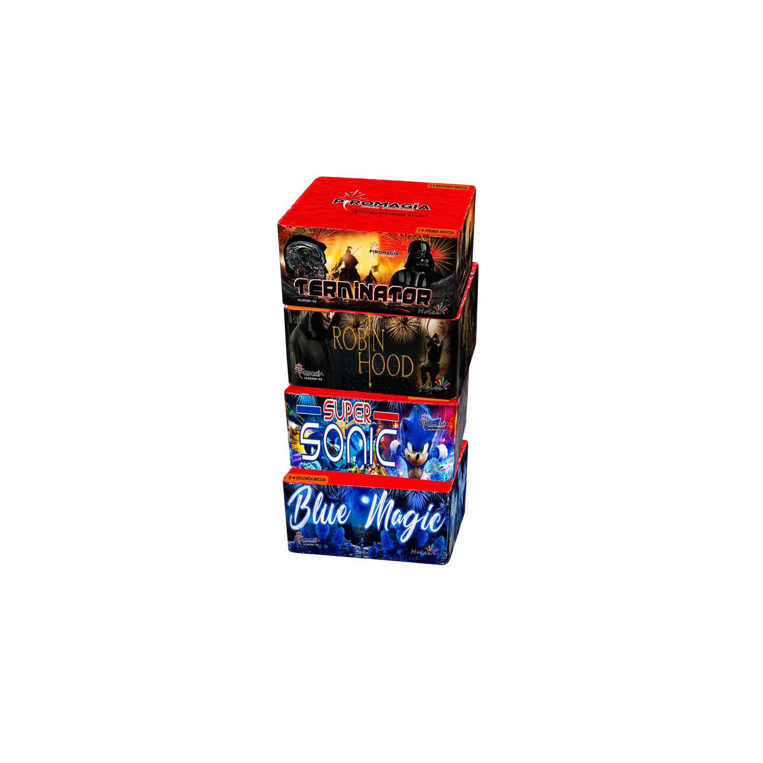 KIT 4 PEZZI 100 LANCI PROFESSIONALI : SUPER SONIC\ ROBIN HOOD\ BLUE MAGIC\ TERMINATOR \ SCRIVERE I MODELLI RICHIESTI NELLE NOTE