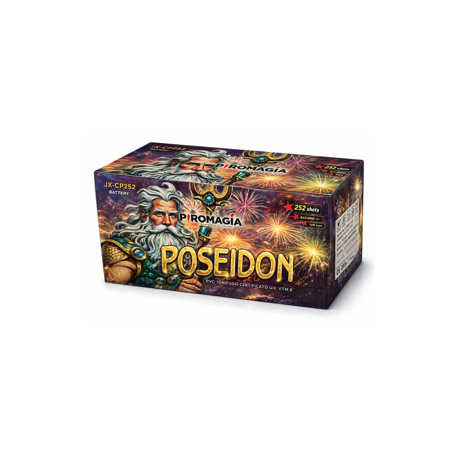 POSEIDON JX-CP252 252 lanci tubo 20\25\30